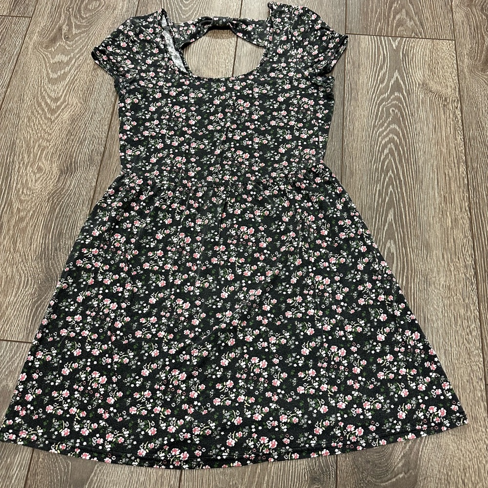 Jay jays floral dress with bow cut out